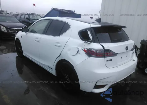 2015 Lexus Ct 200H from USA, damaged, VIN JTHKD5BH7F2225699